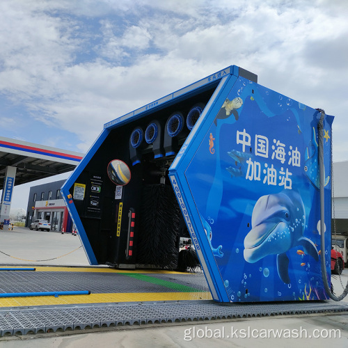 Reciprocating Car Washing Machine Unattended automatic car wash at gas station Manufactory